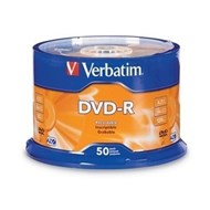 Verbatim Dvd-R 4.7Gb 16X Spindle Pack 50