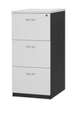 Ys Design Oxley Fc3Wi Filing Cabinet 3 Drawer 476Wx 550D X 1012Hmm White Ironstone