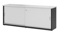 Ys Design Oxley Credenza 1800 X 450 X 730Mm White Ironstone