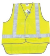Zions DayNight Hi Vis Safety Vest Extra Large Yellow