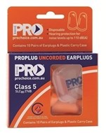 Zions Epou10 Proplug Disposable Uncorded Ear Plugs Pack 10