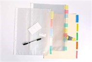 Marbig Dividers A4 Pp Colour Pocket 10 Tab