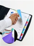 Marbig Dividers View Tab A4 Clear 10 Tab