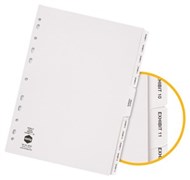 Marbig White A4 Manilla Legal 1-26 Dividers