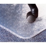 Marbig High Pile Carpet Key Hole Chairmat 910 X 1210Mm