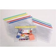 Marbig Clear Case Wallet A5 235X185Mm Assorted Colours