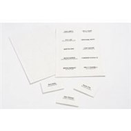 DISCONTINUED - Rexel Convention Badge Self Adhesive Pack 24