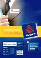 Avery 959170 Silk Name Labels 27 Per Sheet 63.5 X 29.6Mm Pack 15