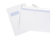 Cumberland Envelopes C4 229X324 Window Face 100Gsm Secretive E/O White Box 250