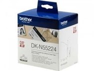 Brother Dk-N55224 White Continuous Thick Paper Roll 54Mm X 30.48M