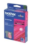Brother Lc-67Hym Inkjet Cartridge High Capacity Magenta