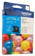 Brother Lc-77Xlc Inkjet Cartridge Super High Yield Cyan
