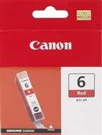 Canon Bci6R Bubblejet Ink Cartridge Red