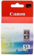 Canon Cl51 Ink Cartridge High Yield Fine Colour