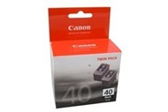 Canon Pg-40 Ink Cartridge Fine Black Pack 2