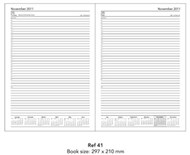 Luxe Corporate Appointment Diary A4 Day To Page 1/2 Half