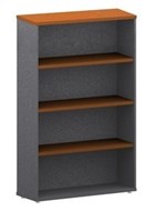 Ddk Accent Bookcase 3 Shelves 1500 X 900 X 300Mm Is/Cherrywood