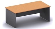 Ddk Accent Rectangular Desk 1200 X 750 X 725Mm Is/Beech