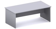 Ddk Accent Rectangular Desk 1500 X 750 X 725Mm Grey/Grey