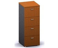 Ddk Accent Filing Cabinet 4 Drawer 465 X 505 X 1200Mm Is/Cherrywood
