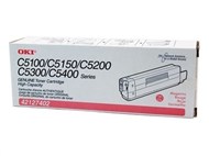 Oki 42127410 C5100 / 5300 Toner Cartridge Magenta