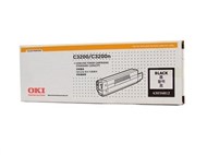 Oki 43034812 C3200 Toner Cartridge Black