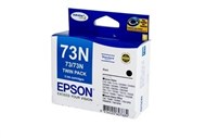 Epson T1051 73N Inkjet Cartridge Black Pack 2