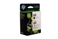 Hp Cn067Aa No 60 Ink Cartridge Black And Colour Pack
