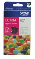 Brother Lc40M Inkjet Cartridge Magenta