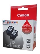 Canon Pg512 Ink Cartridge High Yield Black Pack 2