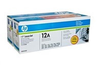 Hp Q2612Ad Toner Cartridge Black Pack 2
