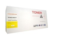 White Box Compatible Brother Tn240 Cartridge Yellow