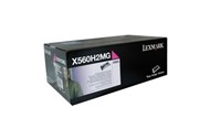 Lexmark X560H2Mg Toner Cartridge Magenta