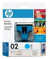 Hp C8771Wa No 02 Ink Cartridge Cyan