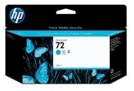 Hp C9371A No 72 Ink Cartridge Cyan