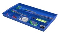 Italplast I 70Fbb Drawer Tidy Blueberry