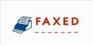 Deskmate Message Stamp Dual Colour Faxed And Date