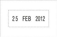 Deskmate Die Plate Date Stamp Date