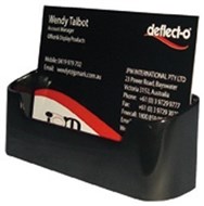 Deflect-O 90104 Card Holder Single