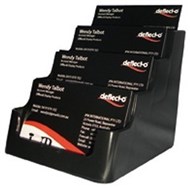 Deflect-O 90404Card Holder 4 Pocket