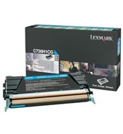 Lexmark C736H1Cg Aser Toner Cartridge High Yield Cyan
