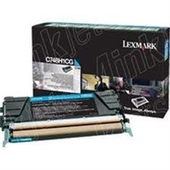 Lexmark C748H1Cg High Yield Laser Toner Cartridge Cyan