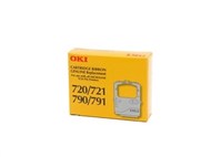 Oki Black Ribbon Cartridge For Ml720/721/790/791