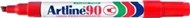 Artline 90 Permanent Marker Chisel Red