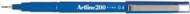 Artline 200 Fineliner Fine 0.4Mm Blue