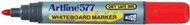 Artline 577 Dry Safe Whiteboard Marker Bullet 2.0Mm Red