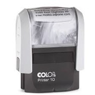 Colop P10 Printer Self Inking Custom Made Stamp 27X10Mm