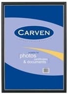 Carven Qfwbkgld Document Frame A3 Black / Gold