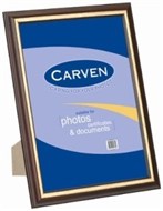 Carven Qfwdrdwa4 Document Frame A4 Redwood / Gold
