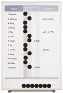 Quartet Staff In/Out Whiteboard 410 X 280 Mm